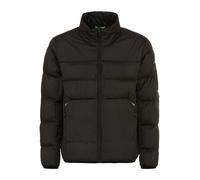 Steppjacke BOSS GREEN "OW_Urbanex Puffer 2", Herren, Gr. L, schwarz001, Web, Obermaterial: 100% Polyester, unifarben, regular fit normal, hoch geschlossener Ausschnitt, elastischer Bund, Jacken Steppj