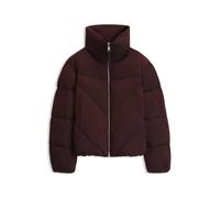 Steppjacke BOSS ORANGE "Padilena Premium Damenmode", Damen, Gr. 36, braun (medium rot 614), Web, Obermaterial: 100% Polyamid, unifarben, regular fit normal, elastischer Bund, Jacken Steppjacke, Regula