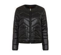 Steppjacke BOSS ORANGE "Palatti Premium Damenmode", Damen, Gr. 48, schwarz (schwarz 001), Web, Obermaterial: 100% Polyester, unifarben, eingefasste Kante, Jacken Steppjacke, mit Chevron-Steppung (2434