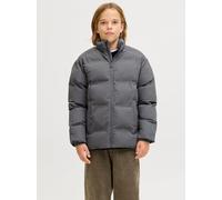 JACK & JONES Steppjacke mit Stehkragen Modell 'SOHO' in Mittelgrau, Größe 140