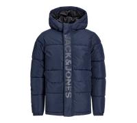 JACK & JONES Steppjacke mit Kapuze in Marine, Größe 152