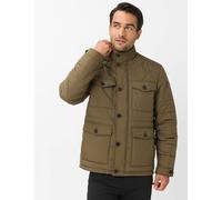 Steppjacke BRAX "Style GEORGE", Herren, Gr. L, khaki, Web, 100% Polyester, Jacken Steppjacke (89882113-L) khaki
