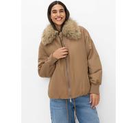 Steppjacke BRAX "Style INES", Damen, Gr. 36, braun, Web, 100% Polyester, Jacken Steppjacke (21787827-36) braun