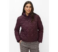 Steppjacke BRAX "Style KYLA", Damen, Gr. 34, braun (dunkellila), Web, 100% Polyamid, Jacken Steppjacke (36136921-34) dunkellila