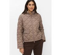 Steppjacke BRAX "Style KYLA", Damen, Gr. 46, braun (taupe), Web, 100% Polyamid, Jacken Steppjacke (33927025-46) taupe
