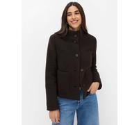 Steppjacke BRAX "Style POLLY", Damen, Gr. 38, dunkelbraun, 63% Polyester, 37% Wolle, Jacken Steppjacke (10796054-38) dunkelbraun