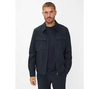 Steppjacke BRAX "Style RENZO", Herren, Gr. S, blau (navy), Web, 66% Polyester, 28% Viskose, 6% Elasthan, Jacken Steppjacke (96851032-S) navy