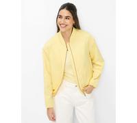 Steppjacke BRAX "Style ROMA", Damen, Gr. 36, gelb, Web, 100% Polyester, Jacken Steppjacke (72344308-36) gelb
