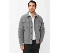 Steppjacke BRAX "Style TED", Herren, Gr. XXL, grau, 100% Polyester, Jacken Steppjacke (46036017-XXL) grau