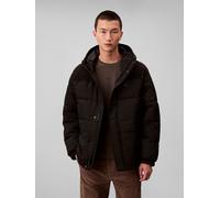 Steppjacke CALVIN KLEIN, Herren, Gr. XXL, schwarz, Web, Obermaterial: 88% Polyester, 10% Polyamid, 2% Elasthan, unifarben, regular fit normal, hoch geschlossener Ausschnitt, elastischer Bund, Jacken S