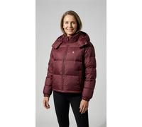 Calvin Klein Damen Pufferjacke Essential Midweight mit Kapuze, Rot (Tawny Port), XL