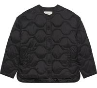 Steppjacke CALVIN KLEIN JEANS "INSULATED LINER JACKET", Damen, Gr. L (42), schwarz, Web, Obermaterial: 100% Polyamid, unifarben, klassisch normal, Rundhals, eingesetzt eingefasste Kante mit Schlitz, J