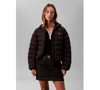 Steppjacke CALVIN KLEIN JEANS "LGHTWGHT QLTD JCKT P", Damen, Gr. XXS (34), schwarz, Web, Obermaterial: 100% Polyamid, unifarben, klassisch normal, Rundhals, eingesetzt eingefasste Kante, Jacken Steppj