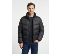 Steppjacke CALVIN KLEIN "LS MDWT NYLON CHNNL DOWN PUFFER", Herren, Gr. XL, schwarz, Web, Obermaterial: 100% Polyamid, unifarben, regular fit normal, Rundhals, eingesetzt gerader Abschluss, Jacken Step