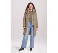Steppjacke CARTOON "Damen mit Kapuze", Damen, Gr. 36, beige (braun), Obermaterial: 100% Polyester. Futter: 100% Polyester. Füllung: 100% Polyester, schmal, Jacken Steppjacke (27070223-36) braun