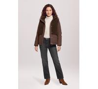 CARTOON - Winterjacke mit Kapuze braun - Gr. - 42