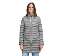 Steppjacke CARTOON "Damen Steppjacke mit Reißverschlusstaschen", Damen, Gr. 38, grau (hellgrau), Obermaterial: 100% Polyamid. Füllung: 100% Polyester., Basic, schmal, Jacken (26758312-38) hellgrau