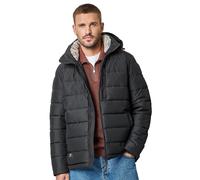 CASAMODA Steppjacke mit Kapuze Uni Schwarz XXL