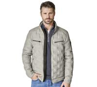 Steppjacke CASAMODA "CASAMODA Steppjacke uni", Herren, Gr. 4XL, beige (grau), 100% Polyester, Jacken Steppjacke (32918427-4XL) grau