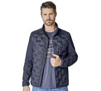 Steppjacke CASAMODA "CASAMODA Steppjacke uni", Herren, Gr. S, blau (dunkelblau), 100% Polyester, Jacken Steppjacke (27347858-S) dunkelblau