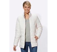 Steppjacke CASUAL LOOKS, Damen, Gr. 24, beige (ecru), 100% Polyester, unifarben, Jacken Steppjacke (97784125-24) ecru