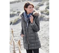 Steppjacke CASUAL LOOKS, Damen, Gr. 24, grau, 60% Polyester, 40% Polyamid, unifarben, Jacken Steppjacke (88134824-24) grau