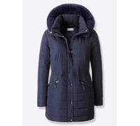 Steppjacke CASUAL LOOKS, Damen, Gr. 25, marine, 100% Polyester, Fellimitat:100% Polyester, Wattierung:100% Polyester, Ärmelfutter:100% Polyester, unifarben, Jacken Steppjacke (74762102-25) marine