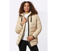 Steppjacke CASUAL LOOKS, Damen, Gr. 36, beige (sand), 100% Polyester, unifarben, Jacken Steppjacke (59050333-36) sand
