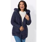 Steppjacke CASUAL LOOKS, Damen, Gr. 36, marine, 100% Polyester, Fellimitat:100% Polyester, Wattierung:100% Polyester, Ärmelfutter:100% Polyester, unifarben, Jacken Steppjacke (52301314-36) marine