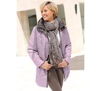 Steppjacke CASUAL LOOKS, Damen, Gr. 38, rosa (altrosé), 100% Polyester, gemustert, mehrfarbig, unifarben, figurumspielend, Jacken Steppjacke (276188-38) altrosé