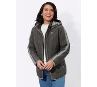 Steppjacke CASUAL LOOKS, Damen, Gr. 40, grau (graphit), 100% Polyester, Wattierung:100% Polyester, unifarben, Jacken Steppjacke (71688825-40) graphit