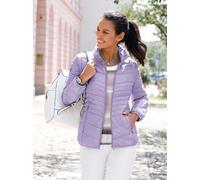 Steppjacke CASUAL LOOKS, Damen, Gr. 40, lila (flieder), 100% Polyester, unifarben, Jacken Steppjacke (22913226-40) flieder