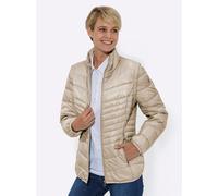 Steppjacke CASUAL LOOKS, Damen, Gr. 42, beige, 100% Polyester, unifarben, Jacken Steppjacke (24391548-42) beige