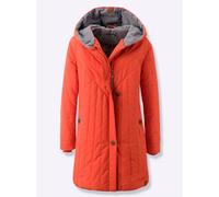 Steppjacke CASUAL LOOKS, Damen, Gr. 42, grau (terra, steingrau), 100% Polyester, Besatz:100% Polyester, gemustert, mehrfarbig, unifarben, Jacken Steppjacke (82900919-42) terra, steingrau