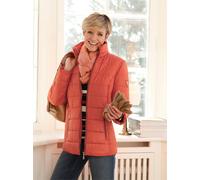 Steppjacke CASUAL LOOKS, Damen, Gr. 44, rot (rostrot), 100% Polyester, unifarben, Jacken Steppjacke (14179111-44) rostrot