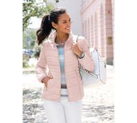 Steppjacke CASUAL LOOKS, Damen, Gr. 50, beige (puder), 100% Polyester, unifarben, Jacken Steppjacke (94821843-50) puder