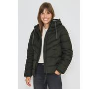 Steppjacke CECIL, Damen, Gr. XL (44), grün (olive wood), Stoff, Obermaterial: 100% Polyester. Futter: 100% Polyester. Füllung: 100% Polyester, unifarben, comfort fit normal, ohne Ausschnitt, elastisch