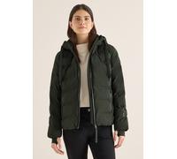 Steppjacke CECIL, Damen, Gr. XL (44), olive wood, Stoff, Obermaterial: 100% Nylon; Futter: 100% Polyester; Füllung: 100% Polyester, unifarben, normal normal, ohne Ausschnitt, elastischer Bund, Jacken