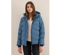 Steppjacke CECIL, Damen, Gr. XXL (46), blau (moonstone blau), Stoff, Obermaterial: 100% Polyester. Futter: 100% Polyester. Füllung: 100% Polyester, unifarben, normal normal, ohne Ausschnitt, Bündchen,