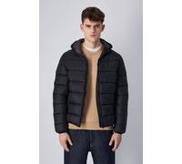Champion Herren Legacy Outdoor (220342) -Wr Light Nylon Cirè 35gr Tonal Script Logo Hooded Jacke, Schwarz (KK001), XL