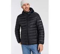 Steppjacke CHAMPION "Hooded Jacket", Herren, Gr. XS, schwarz, Steppware, Obermaterial: 100% Polyamid, Jacken Steppjacke (65855215-XS) schwarz