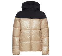 Steppjacke CHAMPION "Hooded Jacket", Jungen, Gr. S (128/134), beige, Steppware, Obermaterial: 100% Polyamid, unifarben, Jacken Steppjacke, für Kinder (28118447-S) beige