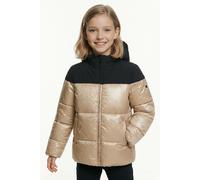 Steppjacke CHAMPION "Hooded Jacket", Jungen, Gr. XL (164/170), beige, Steppware, Obermaterial: 100% Polyamid, unifarben, Jacken Steppjacke, für Kinder (28118447-XL) beige
