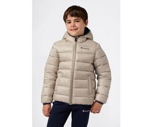 Steppjacke CHAMPION "SPORTWEAR JACKET Standard Fit", Jungen, Gr. XXL, ncb, nny, nny, Obermaterial: 100% Polyester, Jacken Steppjacke, mit verstellbarer Kapuze, praktische Taschen (59735864-XXL) ncb, n