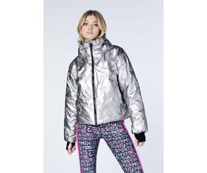 Steppjacke CHIEMSEE, Damen, Gr. L (40), silber (silber metalic), 100% Polyester, Jacken Steppjacke (79824742-L) silber metalic