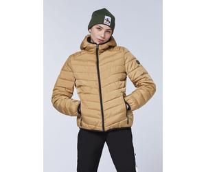 Steppjacke CHIEMSEE, Damen, Gr. XS (32), beige (apple cinnamon), 100% Polyester, Jacken Steppjacke (87671162-XS) apple cinnamon