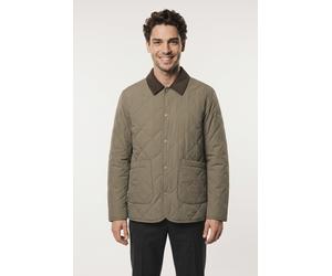 Steppjacke CINQUE "CISPARK", Herren, Gr. XXL, beige (braun), Web, Obermaterial: 83% Nylon, 17% Elasthan, unifarben, slim fit hüftlang, abgesteppte Kante, Jacken Steppjacke, Slim Fit, leicht wattiert,