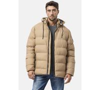 Steppjacke CIPO & BAXX, Herren, Gr. M, beige, Web, Obermaterial: 100% Polyester, unifarben, Po-bedeckend, gerader Abschluss, Jacken Steppjacke (33042153-M) beige