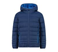 Steppjacke CMP "KID JACKET FIX HOOD", Jungen, Gr. 176, blau (infinity), Obermaterial: 100% Polyester. Futter: 100% Polyester. Wattierung: 100% Polyester, hoch geschlossener Ausschnitt, eingesetzt eing