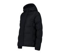 Steppjacke CMP "WOMAN JACKET FIX HOOD", Damen, Gr. 40, schwarz, Obermaterial: 100% Polyester. Futter: 100% Polyester. Wattierung: 100% Polyester, Jacken Steppjacke (12189660-40)